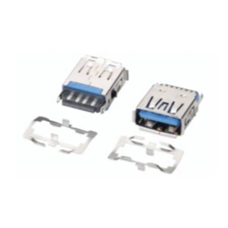 C14011 USB 3.0 AF 焊線(xiàn)式LY帶彈片